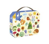 Janod - Nature-Themed Picture Puzzle - Children’s 20-Piece FSC Cardboard Puzzle - Easy to Store - Made in France - 24 Months +, J02574