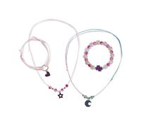 Janod - 4 Jewellery moods to create - Change Colour on Contact with Skin - Creative Leisure Kit - Manual Activity for Children - From 6 Years and Up - J09182