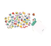 Janod - Pédagogie Range - “Garden” Seek and Find Game - Children’s Educational Toy - Develops Observation Skills FSC Wood Game - 24 Months +, J05091