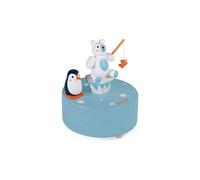 Janod - Polar Icecap Music Box - Children's Room Decoration - Suitable for Ages 3 and Up - J04671