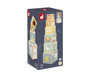 Janod Pure 6 Block Pyramid