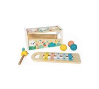 Janod Pure Tap Tap Xylophone Multicolor 12 Months-3 Years Kids