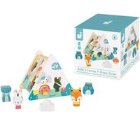 Janod Pure Shape Sorter activity puzzle toy wooden 18 m+ 1 pc