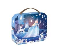 Janod Puzzle Ice Fairy J02665 - 54 pieces, Case with handle, FSC-certified, Made in France, 5+