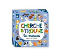 Janod - My First Seek and Find - Animal Theme - Children's Board Game - Observation Game - From 3 Years, J02455
