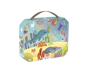 Janod Sea Animal Puzzle 36 Pieces
