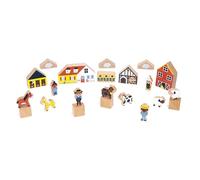 Janod Cross Roads Countryside Blocks Multicolor Kids