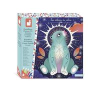 Janod - Set of 8 Relief Paint Boards with 3D Effects - Dotted Colours & 5 DIY - Les Ateliers Du Calme - Children's Creative Leisure Kit - From age 8 - J09168