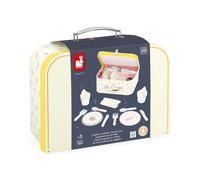 Janod Shiny Grandma Tea Set Case Clear Kids