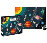 Janod Educational Puzzlesolar System- 100 Pieces Multicolor 100