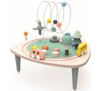 Janod J04402 Sweet Cocoon Wooden Activity Multi-Play Table Toddlers NEW