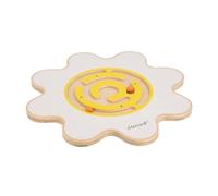 Janod - Sweet Cocoon Flower Balance Board - FSC Wood Toy - Develops a Sense of Balance and Concentration - Game of Skill for Children Ages 5 +, J04049
