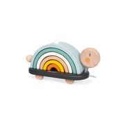 Janod Sweet Cocoon Rainbow Turtle Construction Game Multicolor 12 Months-99 Years Kids