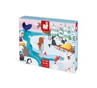 Janod Tactile Life On The Ice Puzzle 20 Pieces