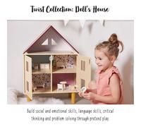 Janod Twist Doll House Golden