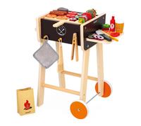 Janod Wooden Barbecue Orange Kids