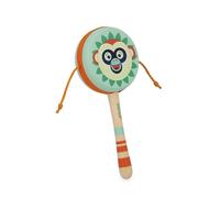 Janod Wooden Monkey Drum - Musical Instrument Gioia for Children