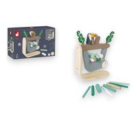 Janod Wooden Sloth Balance Game FSC Skill Fine Motor Educational Toy Kids 3+