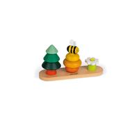 Janod WWF Forest Adorable Stacker Wooden Early Year & Learning Toy - Plush Soft Toy