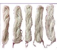 Janoi,Sacred Tread (Janeu) - Enhances Purity and Gives Long Life and Divine Bliss (Pack of -5) Cotton Holy Sacred Thread Brahmin Hindu Men as a Sacred Religious Symbol.