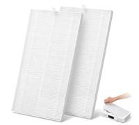 Janolia 2 Pack Nail Dust Filter, Reusable Replacement Filter for Nail Vacuum Cleaners, Dust Filter with High Filter Performance - Reliably Binds Up to 99% of Nail Dust