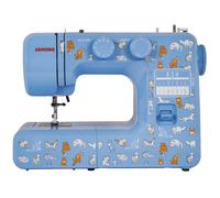 Janome Cat Fancy Easy-to-Use Sewing Machine with Interior Metal Frame Bobbin Diagram Tutorial Videos Made with Beginners in Mind! Multi-Color