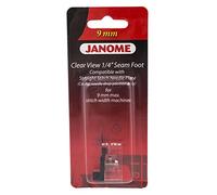 Janome Clear View 1/4" Seam Foot For 9mm Machines, New,