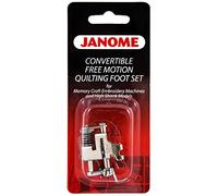 Janome Convertible Free Motion Quilting Foot Set Memory Craft Emb Machines & High Shank Models