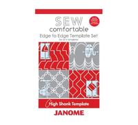 Janome Edge to Edge Template Set - Set of 4