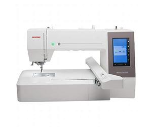 Janome Embroidery Machine MC 550E, 360 x 200 mm Embroidery Surface, 180 Patterns, 6 Fonts, White, 53.2 cm (D) x 56.6 cm (W) x 33.5 cm (H)