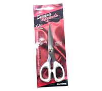 Janome JAN_XIS33 Sewing General Purpose Scissors, Metal, Grey, 16.5 x 10.25 x 1 cm