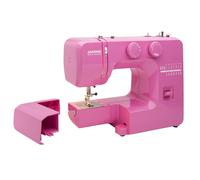 Janome Pink Sorbet Easy-to-Use Sewing Machine with Interior Metal Frame Bobbin Diagram Tutorial Videos Made with Beginners in Mind!