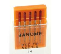 Janome Red Tip 5 Needle Pack Size 14