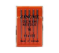 Janome Sewing Machine Needle Denim Size 16