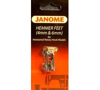 Janome Top-Load - Hemmer Foot Set 4mm & 6mm