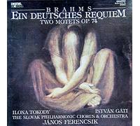Janos Ferencsik & Slovakische Philharmonische Orchester / Ilona Tokody / Istvan Gati - Brahms: Ein deutsches Requiem / 2 Motetten op. 74 [Vinyl Schallplatte] [2 LP Box-Set]
