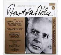 Janos Sandor, Budapest Philharmonic Orchestra - Bela Bartok: The Miraculous Mandarin Op.19, Dance Suite, Hungarian Peasant Songs
