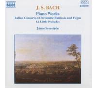 JANOS SE - BACH PF WORKS - New CD - S4z