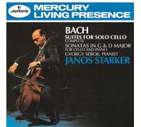 JANOS STARKER - J.S.Bach:Six Suites for Solo E