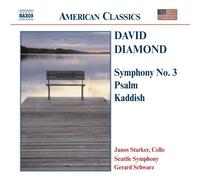 Janos Starker - Symphony 3 / Psalm / Kaddish for Cello & Orchestra [New CD]