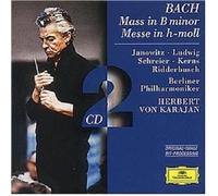 JANOWITZ/SCHREIER/KARAJAN/BP/+ - MESSE H-MOLL BWV 232 2 CD NEW