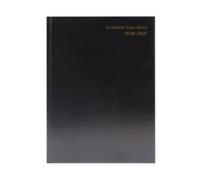Janrax 2026-2027 A4 Day Per Page Black Academic Diary