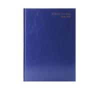 Janrax 2026-2027 A4 Day Per Page Blue Academic Diary