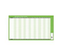 Janrax 2026 Holiday Unmounted Planner 754 x 410mm