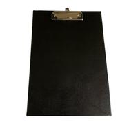 Janrax A4 Black Pvc Single Clipboard