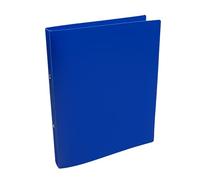 Janrax A4 Blue PP Ring Binder - 25mm Spine, 2 O-Ring Mechanism, 700 Micron Durable Cover
