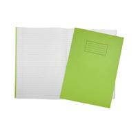 Janrax A4 Green 80 Pages Feint and Ruled Exercise Book - Writing Notebook for School, College