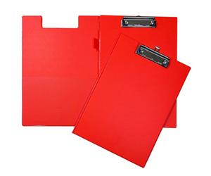 Janrax A4 Neon Orange Foldover Clipboard