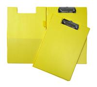 Janrax A4 Neon Yellow Foldover Clipboard
