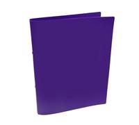 Janrax A4 Purple PP Ring Binder - 25mm Spine, 2 O-Ring Mechanism, 700 Micron Durable Cover